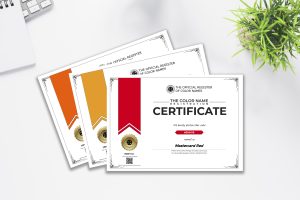 Color Name Certificates